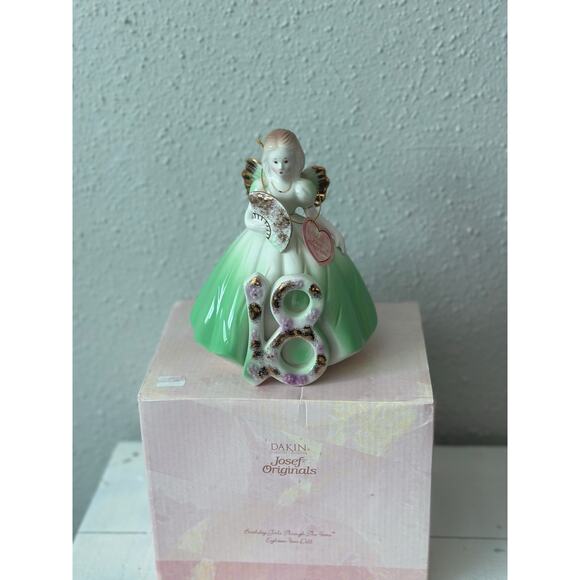 Vintage Josef Orignals Birthday Angel 18 - Picture 1 of 2